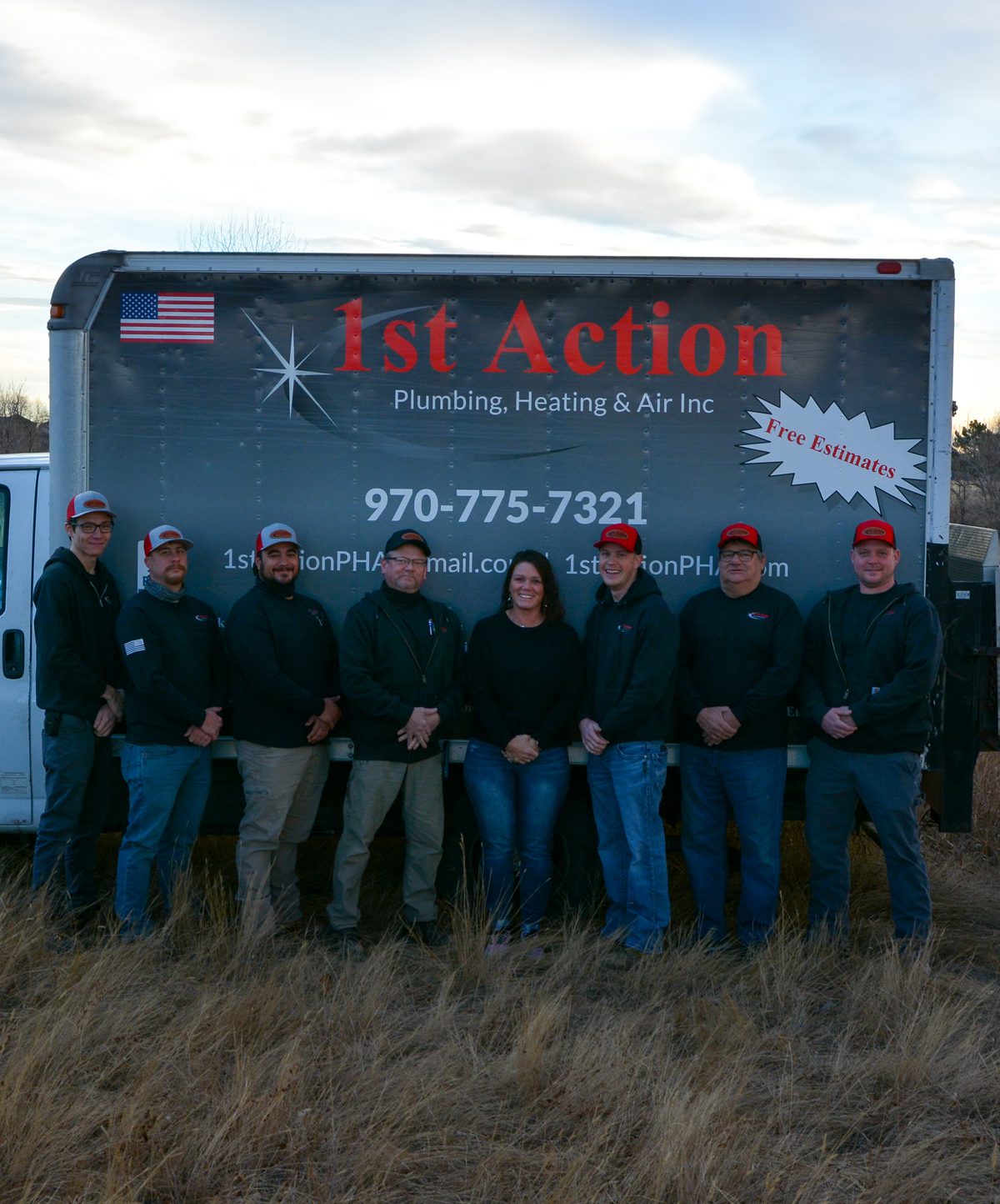 1st Action Plumbing Heating and Air Team