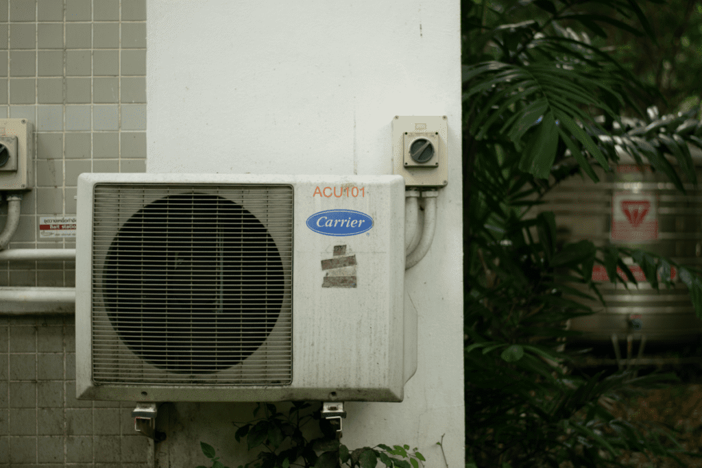 AC rattling an outdoor ac unit